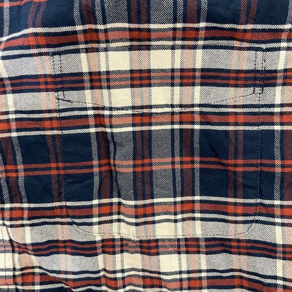 J.Crew Shirt Mens Large Plaid Mercantile Flex Button Down Pocket Western - Picture 4 of 11
